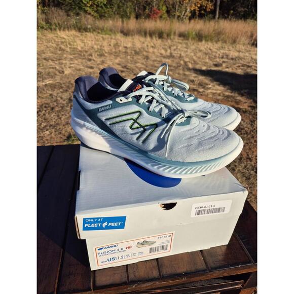 Karhu Other - Karhu Men's Fusion 4.0 US 11.5 M Lunar Rock & Tumeric Mesh Running WIDE - $160